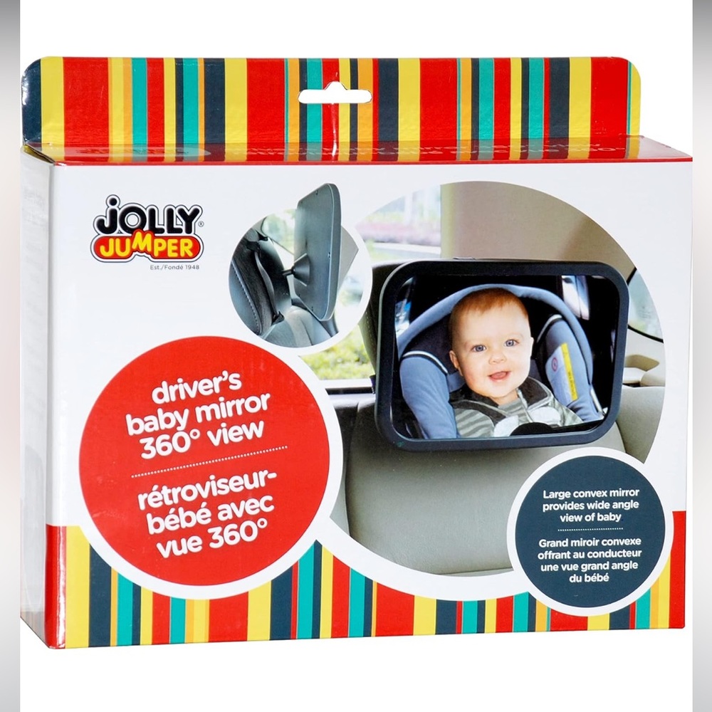 SOLD Jolly Jumper car mirror